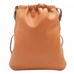 hermes leather backpack